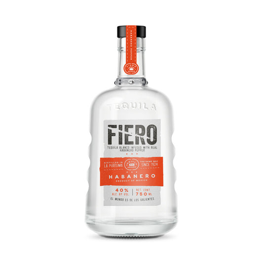 Fiero Tequila Blanco Infused With Habanero Pepper 80 - 750ML