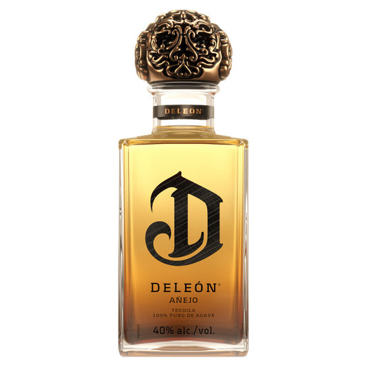 Deleon Tequila Anejo 80 - 375ML - Front