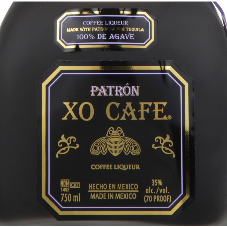 Patron Coffee Liqueur Xo Cafe 70 - 750ML - Front Label