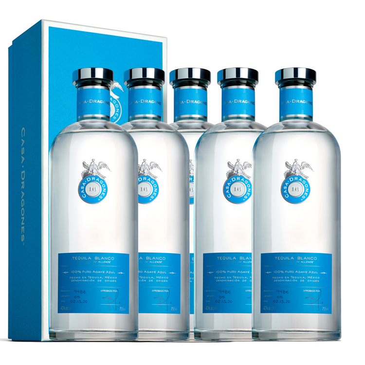Casa Dragones Tequila Blanco 80 W/ Box - 750ML - Front