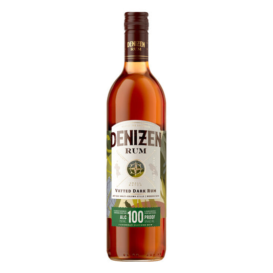 Denizen Dark Rum Vatted 100 - 750ML