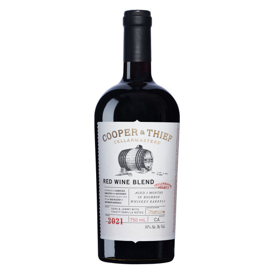 Cooper & Thief Red Wine Blend Bourbon Barrel Aged California - 750ML