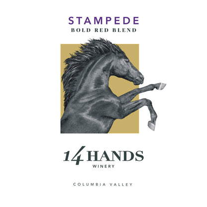 14 Hands Red Blend Stampede Columbia Valley - 750ML - Front Label