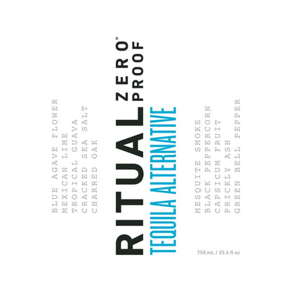Ritual Zero Proof Agave Alternative Non-Alcoholic Spirit - 750ML - Front Label