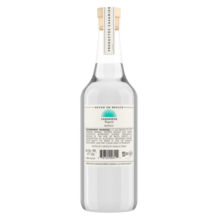 Casamigos Tequila Blanco 80 - 750ML - Back
