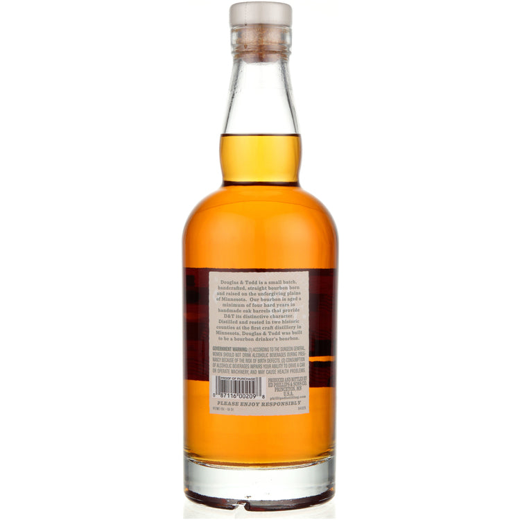 Douglas & Todd Bourbon Small Batch 4 Yr 93 - 750ML - Back