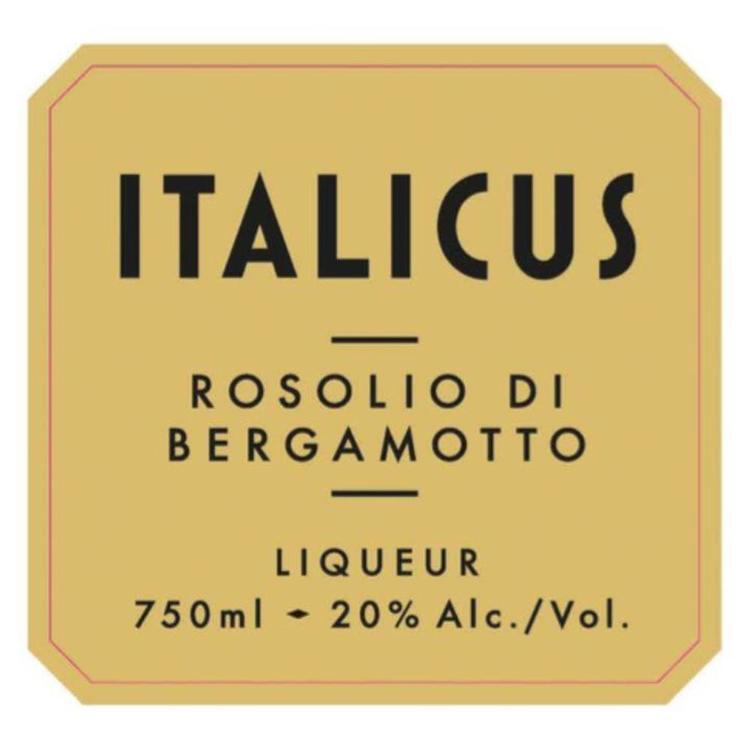 Italicus Rosolio Di Bergamotto Liqueur 40 - 750ML - Front Label