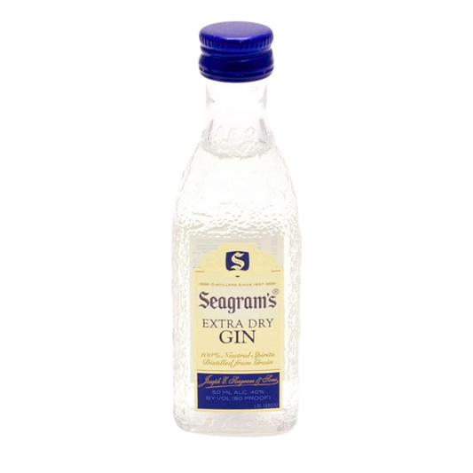 Seagram's Extra Dry Gin 80 - 50ML - Front