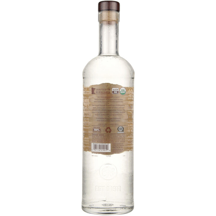 Prairie Cucumber Flavored Vodka 70 - 1.0L - Back