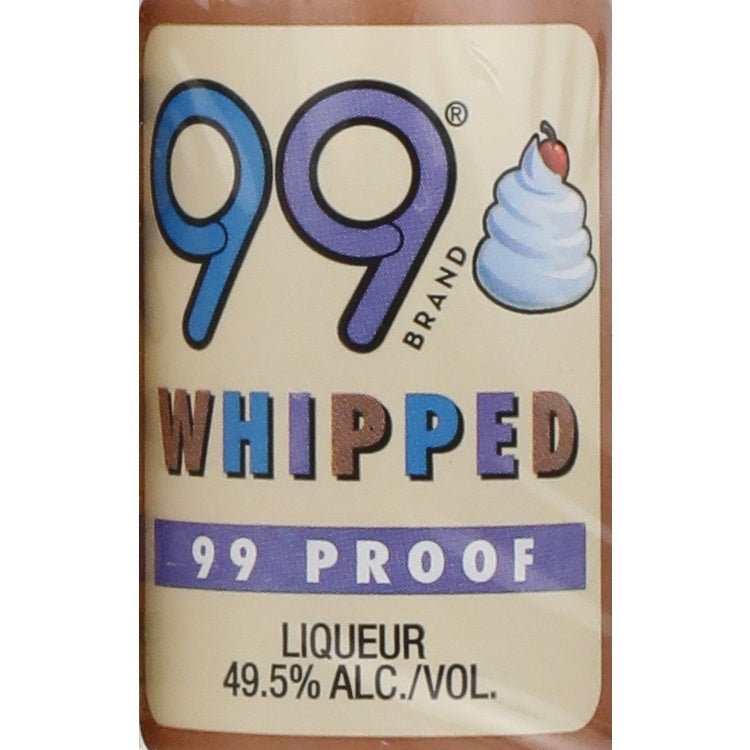 99 Brand Whipped Cream Schnapps 99 - 50ML - Front Label