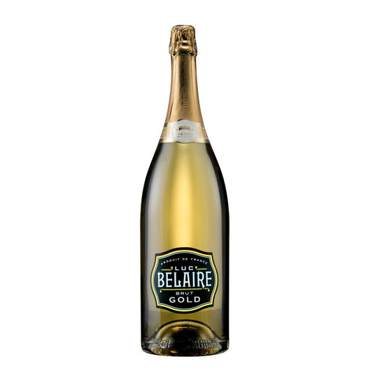 Luc Belaire Brut Gold Sparkling Wine France Fantome Light Up - 3.0L - Front