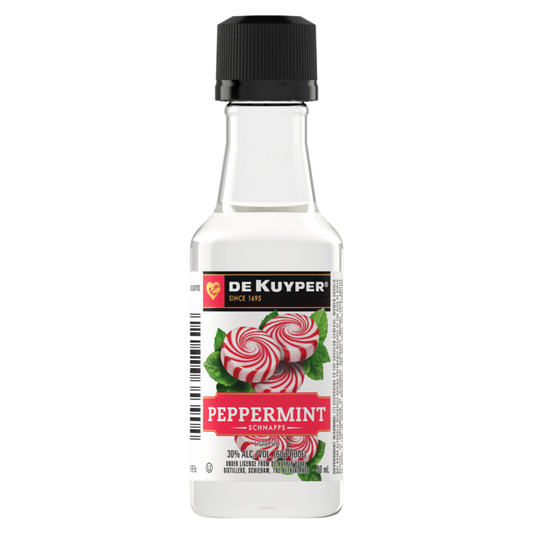 Dekuyper Blustery Peppermint Schnapps Burst 60 - 50ML - Front