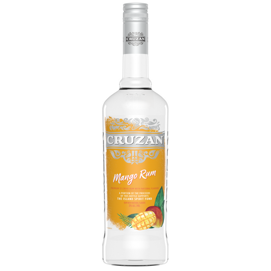Cruzan Mango Flavored Rum 42 - 750ML - Front