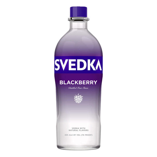 Svedka Blackberry Flavored Vodka 70 - 1.75L - Front