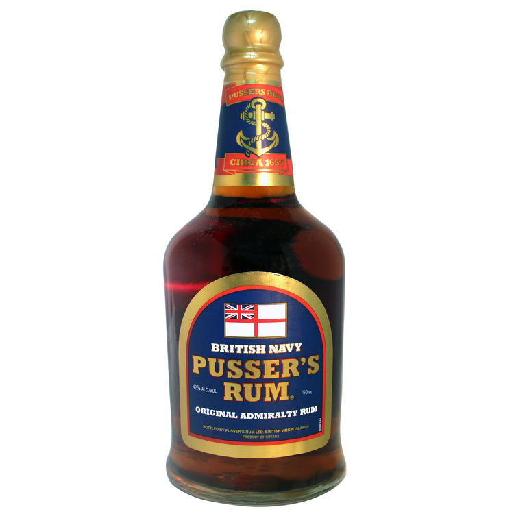 Pusser's Navy Rum British Navy 84 - 750ML - Front