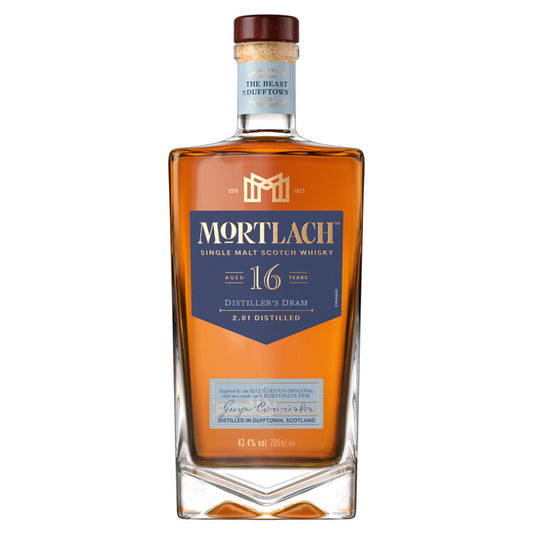 Mortlach Single Malt Scotch Distiller's Dram 16 Yr 86.8 - 750ML - Front
