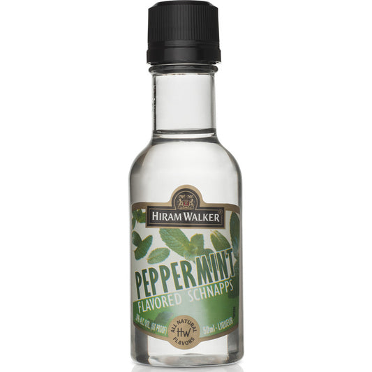 Hiram Walker Peppermint Schnapps 60 - 50ML - Front