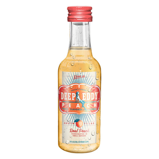 Deep Eddy Peach Flavored Vodka 70 - 50ML - Front