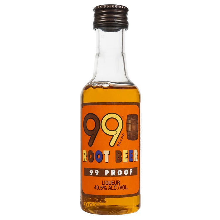 99 Brand Root Beer Liqueur 99 - 50ML - Front