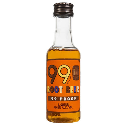 99 Brand Root Beer Liqueur 99 - 50ML - Front