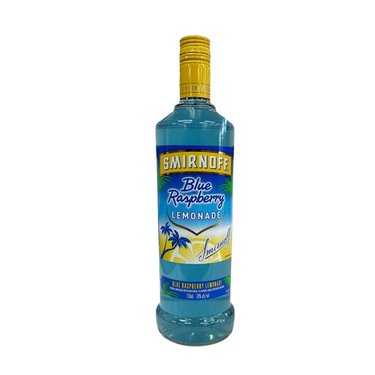 Smirnoff Raspberry Flavored Vodka Blue Raspberry Lemonade 60 - 750ML - Front