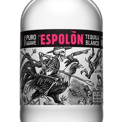 Espolon Tequila Blanco 80 - 1.75L - Front Label
