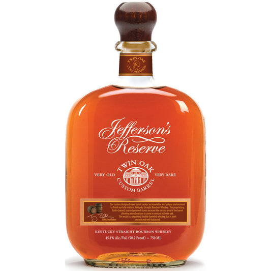 Jefferson'S Straight Bourbon Reserve Twin Oak Custom Barrel 90.2 - 750ML