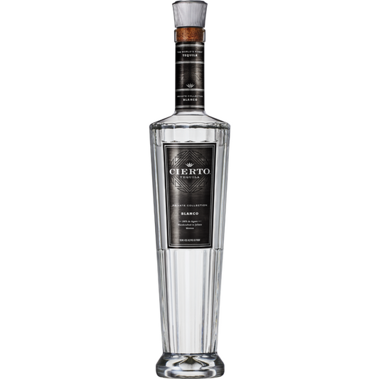 Cierto Tequila Blanco Private Collection 80 - 750ML