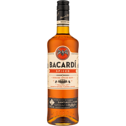 Bacardi Spiced Rum Bacardi Rum Spiced 70 - 1.0L - Front