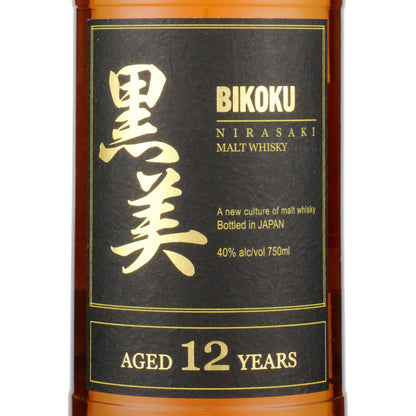 Bikoku Single Malt Whisky Nirasaki 12 Yr 80 - 750ML