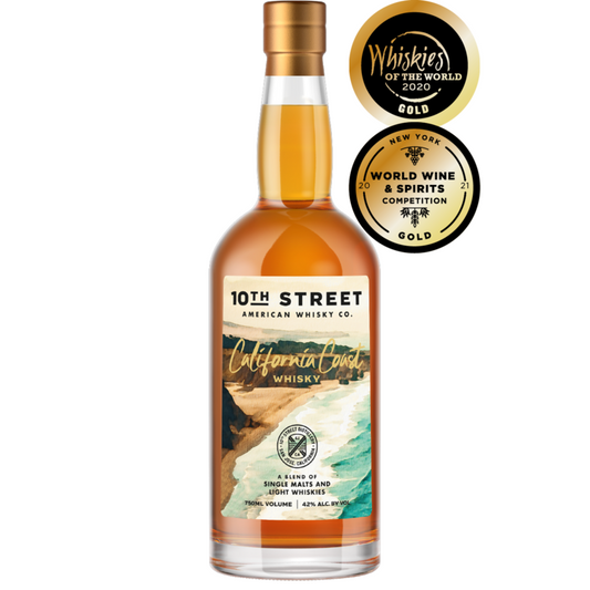 10th Street Blended American Whiskey California Coast Premium 84 - 750ML