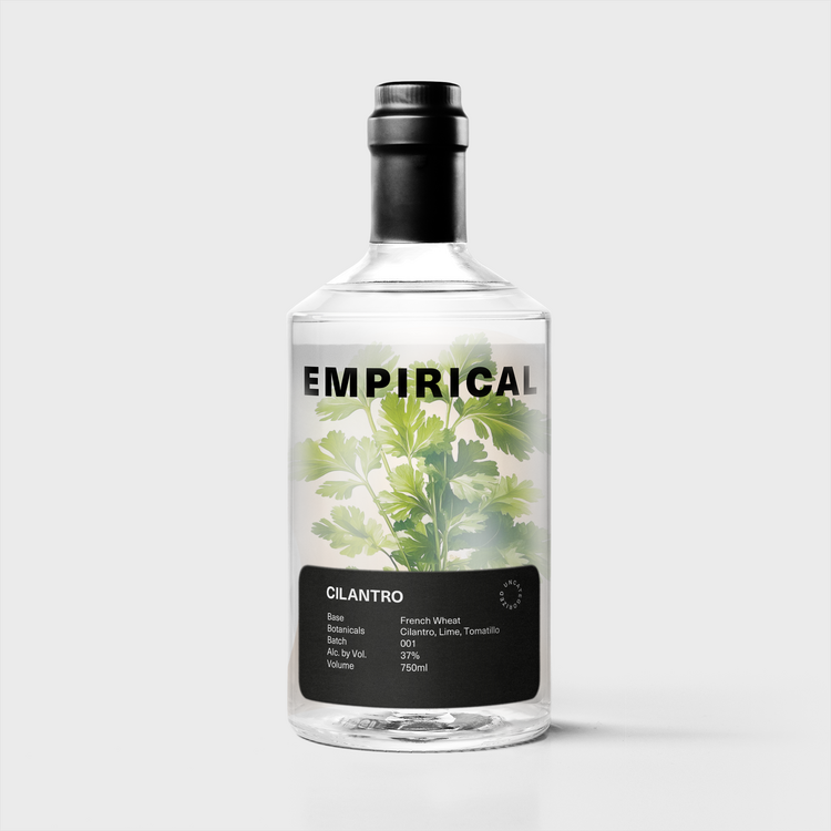 Empirical Cilantro Batch 01 Liqueur 76 - 750ML - Front