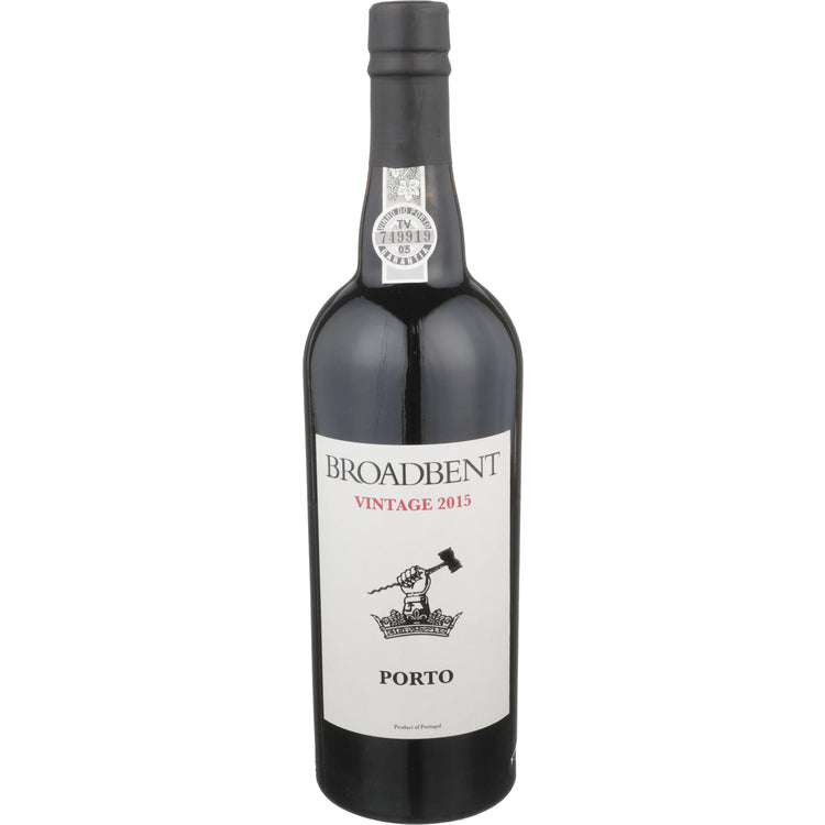Broadbent Porto Vintage 2015 - 750ML - Front