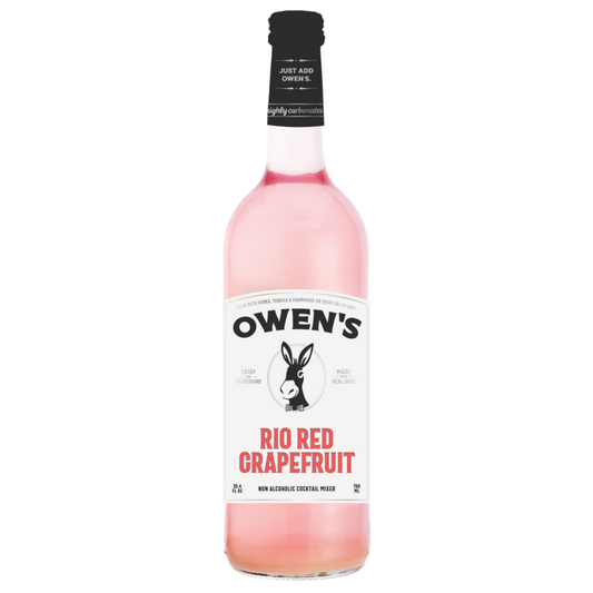 Owen's Craft Mixers Rio Red Grapefruit - 750ML - Front