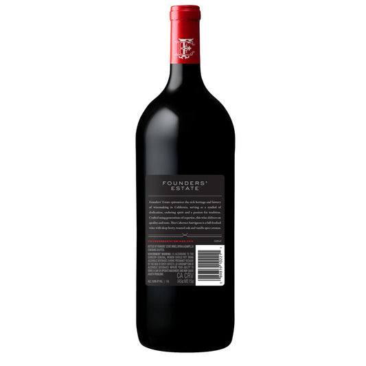 Beringer Founders' Estate Cabernet Sauvignon California - 1.5L - Back