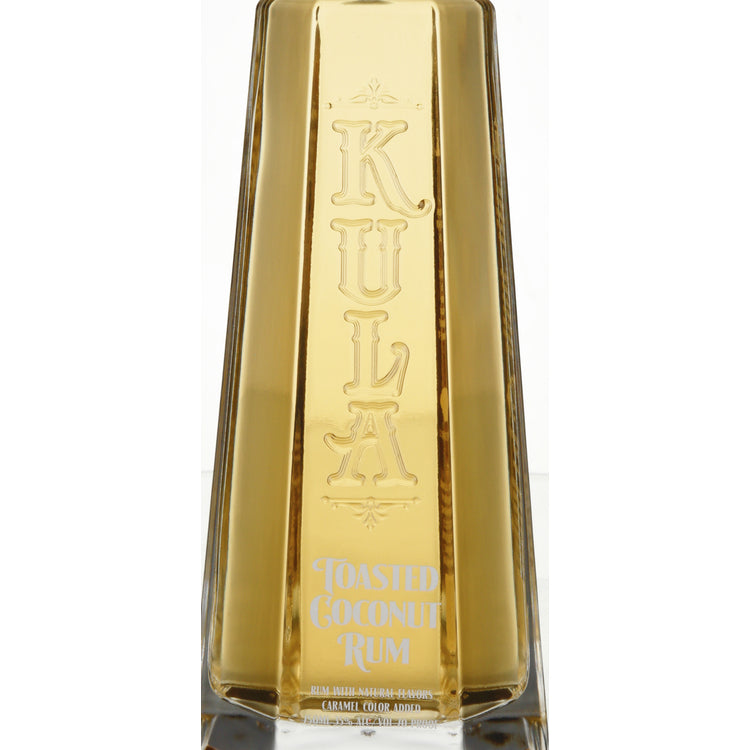 Kula Toasted Coconut Flavored Rum 70 - 750ML - Front Label
