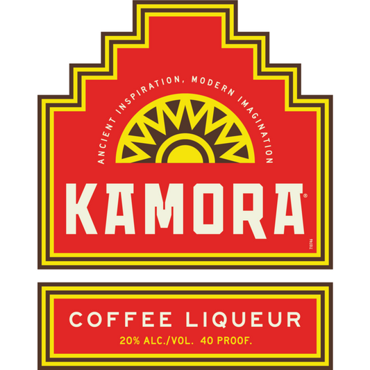 Kamora Coffee Liqueur 40 - 1.0L - Front Label