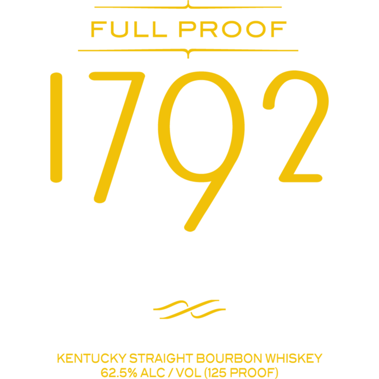 1792 Straight Bourbon Full Proof 125 - 750ML - Front Label