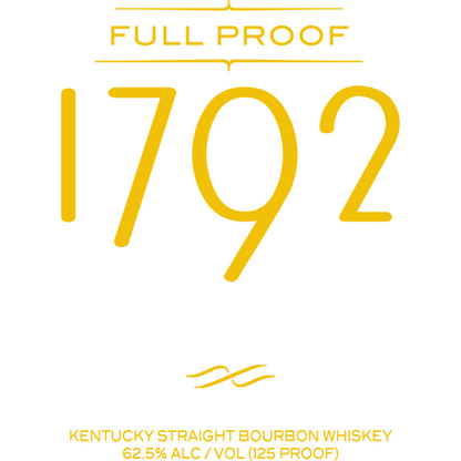 1792 Straight Bourbon Full Proof 125 - 750ML - Front Label