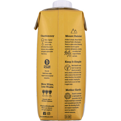 Bandit Chardonnay California - 500ML