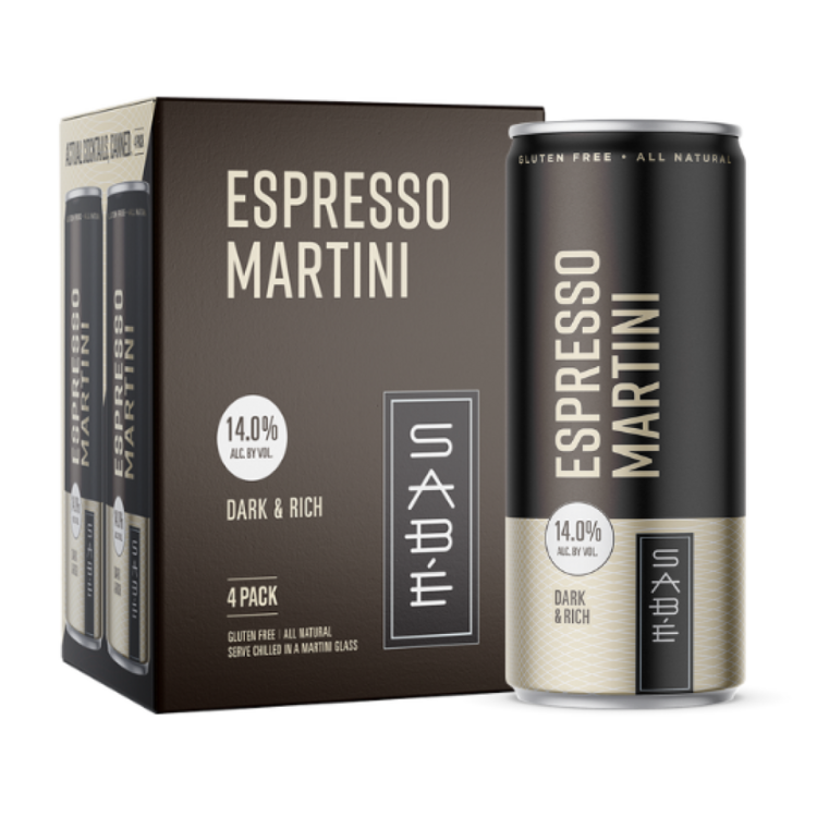 Sabe Espresso Martini Cocktail 28 - 250ML - Front