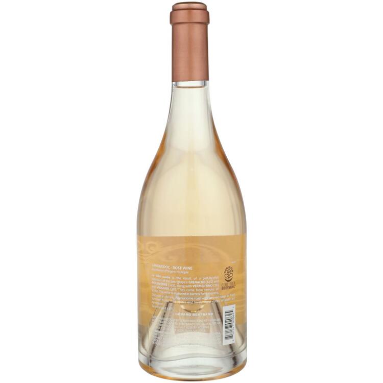 Gerard Bertrand Languedoc Rose Chateau La Sauvageonne 2022 - 750ML - Back
