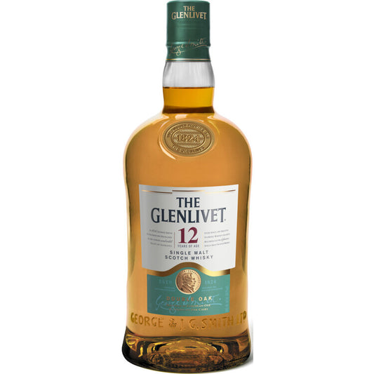 The Glenlivet Single Malt Scotch 12 Yr 80 No Carton - 1.75L