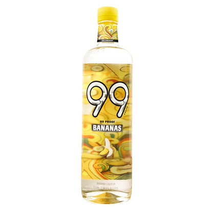 99 Brand Banana Schnapps 99 - 750ML - Front