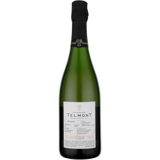 Telmont Champagne Extra Brut Vinotheque 1985 - 750ML - Front