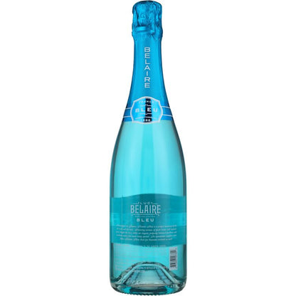 Luc Belaire Bleu Sparkling Wine France - 750ML - Back