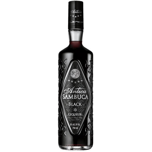 Antica Sambuca Black Superiore 76 - 750ML - Front