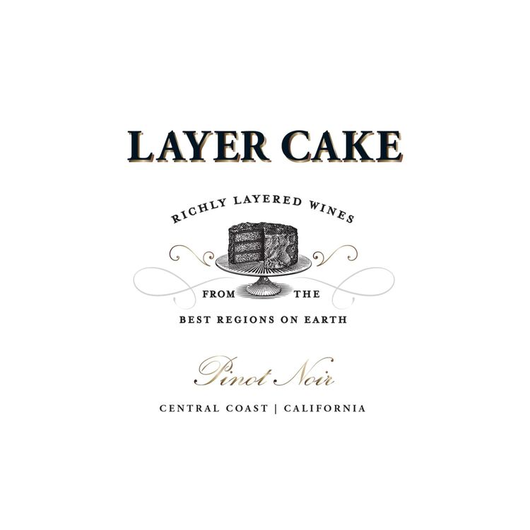 Layer Cake Pinot Noir California - 750ML - Front Label
