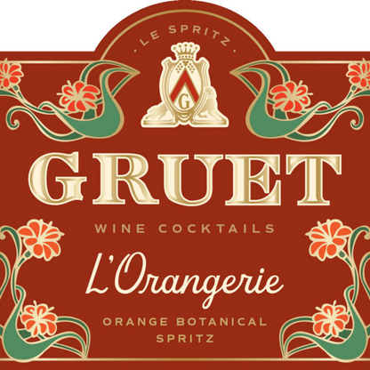 Gruet Wine Based Cocktail L'Orangerie Orange Botanical Spritz - 750ML - Front Label
