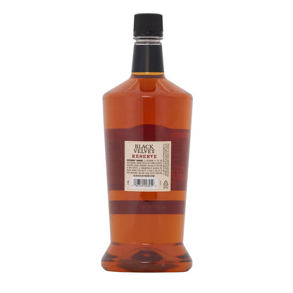 Black Velvet Canadian Whisky Reserve Select Stock 10 Yr 80 - 1.75L - Back